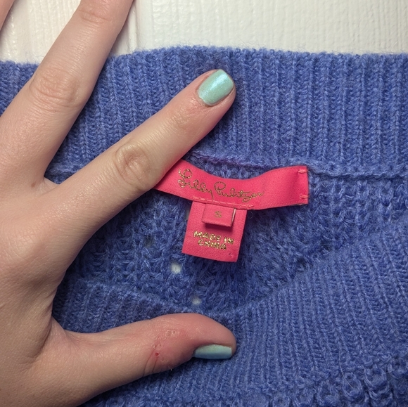 Lilly Pulitzer S Sweater Tank Top - Picture 2 of 2